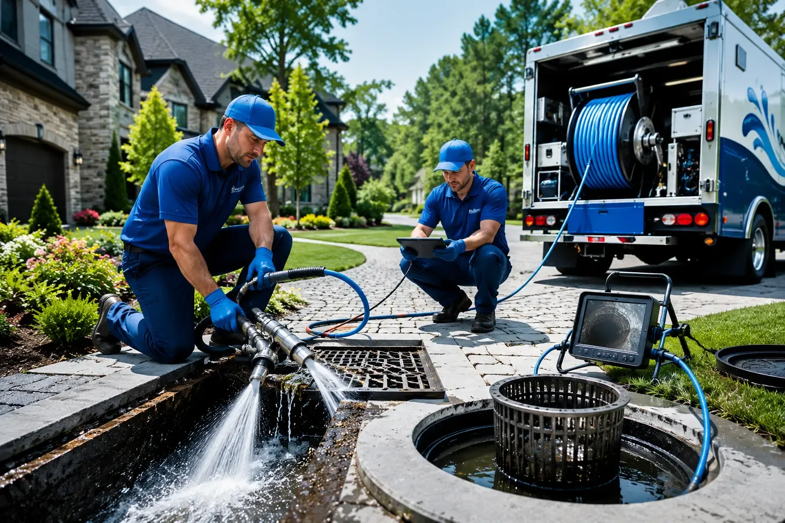 Local outdoor drain cleaning professionals in Reading, VT