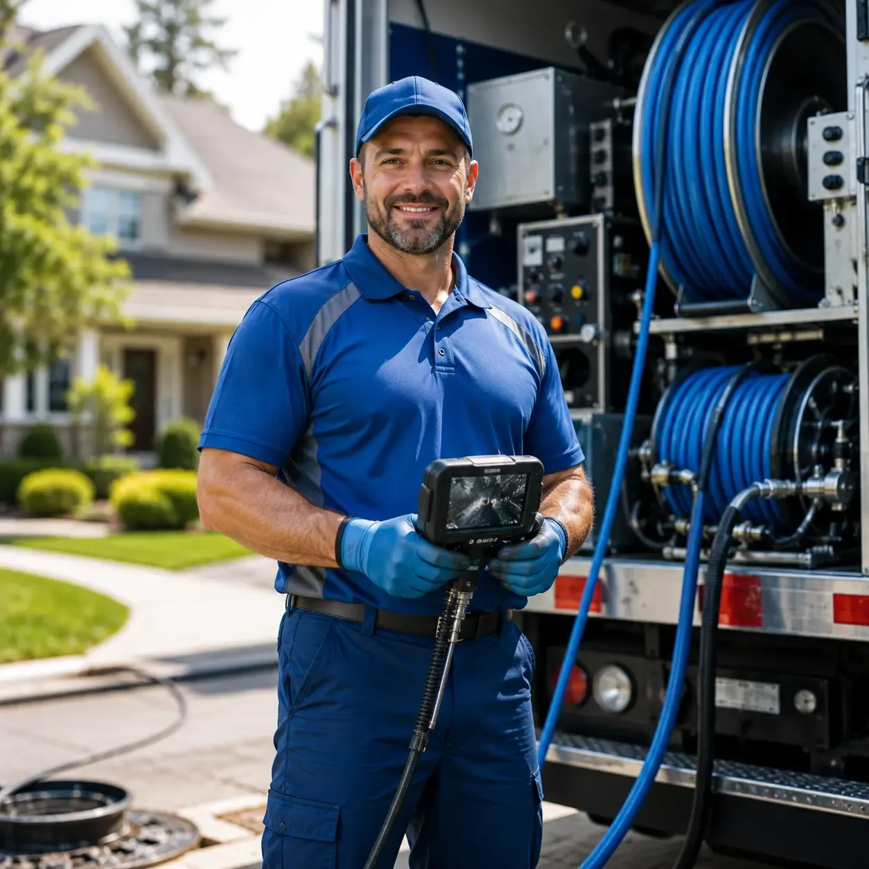 Local outdoor drain cleaning specialists in Reading, VT
